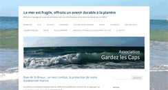 Desktop Screenshot of gardezlescaps.org