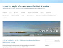 Tablet Screenshot of gardezlescaps.org